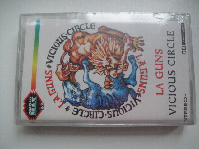 L.A. Guns – Vicious Circle TAPE/Cassette SEALED Russian