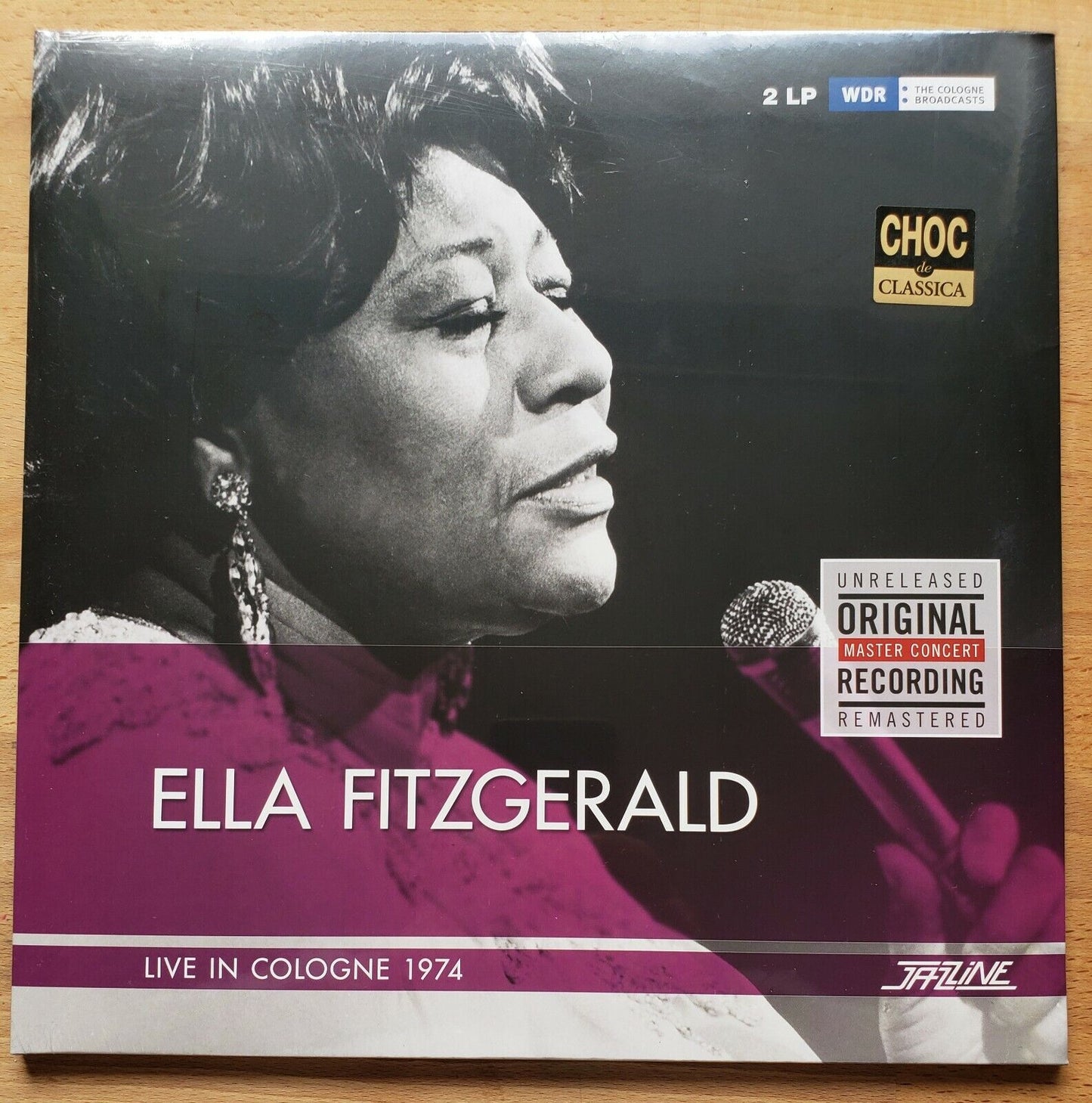 Ella Fitzgerald – Live in Cologne 1974 LP Jazzline – N 78 027 Germany 2016