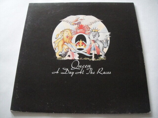 Queen – A Day At The Races UK Press 1976 EMI – EMTC 104, 0C 066-98 485