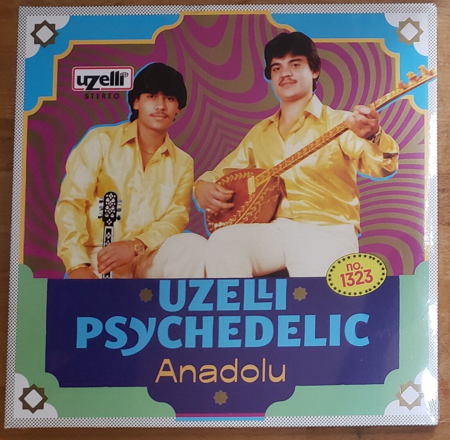 Uzelli Psychedelic Anadolu LP Turkish PSYCH Rock/FOLK/Acid DJ Compilation RARE