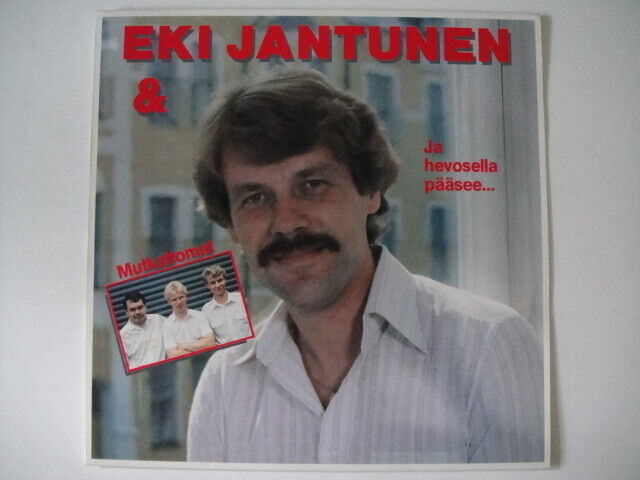 Eki Jantunen & Mutkattomat – Ja Hevosella Pääsee.LP Polarvox LJLP 1068 Finland