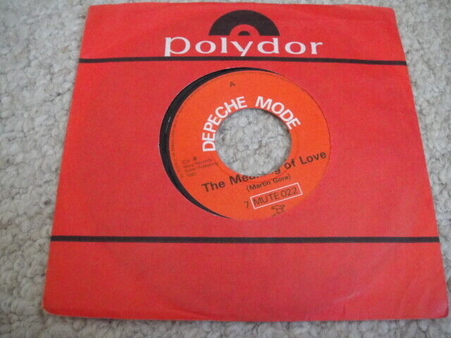 Depeche Mode – The Meaning Of Love EP 7" LARGE HOLE