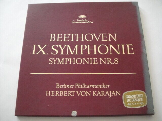 Beethoven:Symphony no 8 Berliner Philharmoniker/Herbert von Karajan - conductor