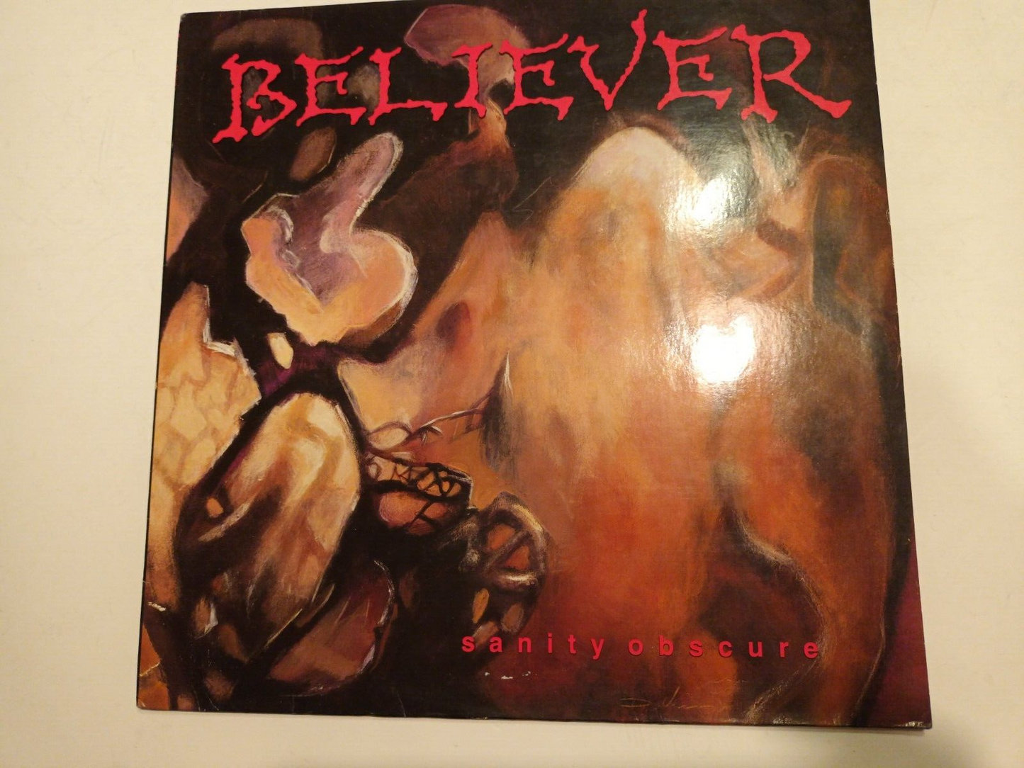 Believer – Sanity Obscure LP Rare THRASH/Death R/C Records – RC 9312-1 Holland