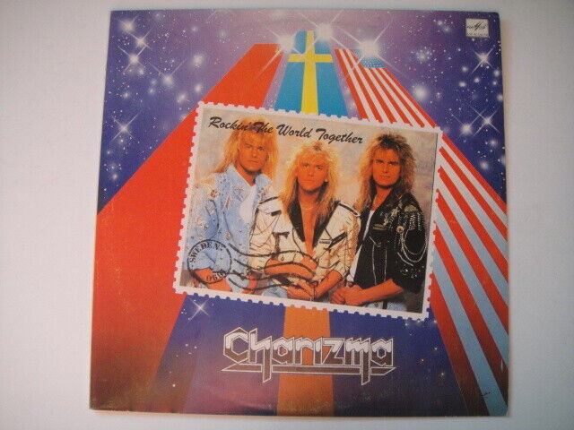 Charizma – Rockin' The World Together LP Soviet/Russian Press