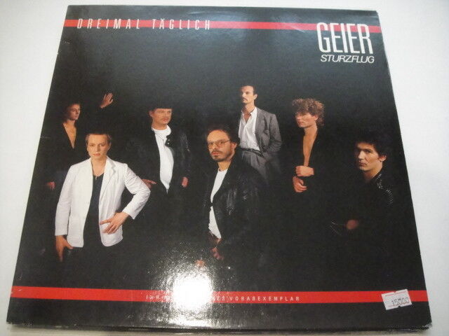 Geier Sturzflug – Dreimal Taglich PROMO LP Different