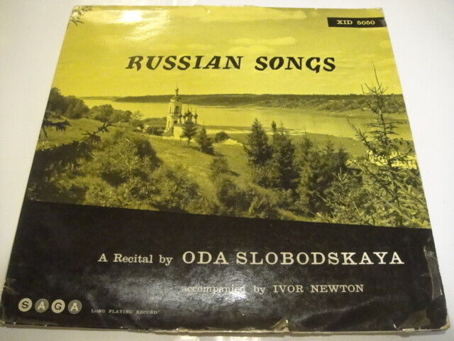 Oda Slobodskaya – Russian Songs LP Saga