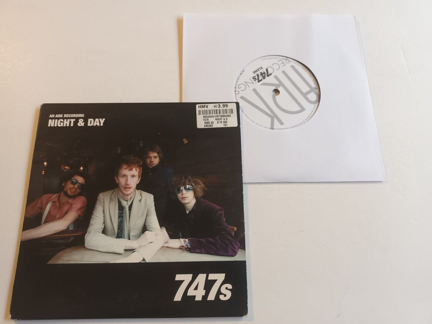 747s – Night & Day 7'' EP Ark Recordings – ARK 002 UK 2006