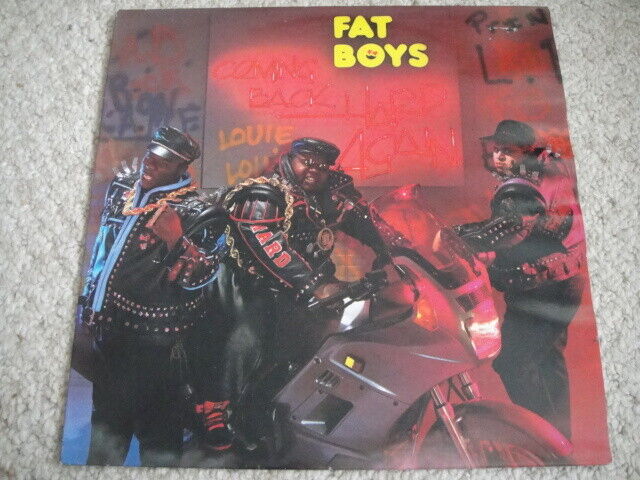 Fat Boys – Coming Back Hard Again UK LP Rap/Hip Hop