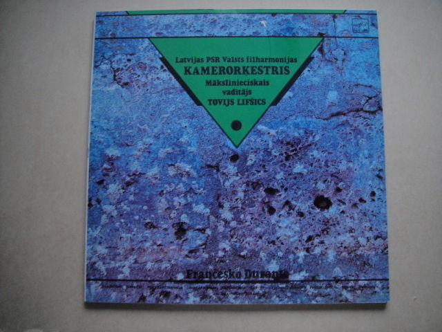 T. Deksnis, Francesco Durante – Concertos no.1,2,4 and 5. LP RUS