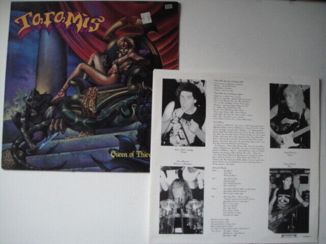 Taramis – Queen Of Thieves LP Metal Blade Records – RR 9526-1 Netherlands 1988