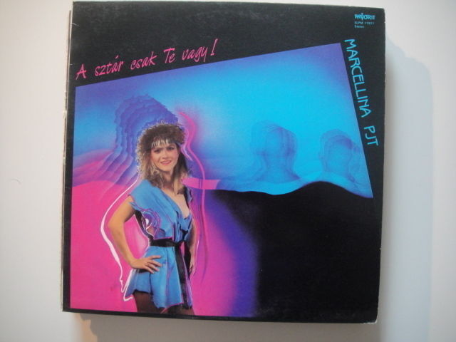 Marcellina PJT – A Sztar Csak Te Vagy! LP PERFECT Hungary Synth-Pop DISCO