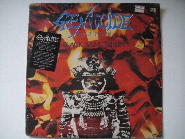 Genocide (Nippon) – Black Sanctuary LP King Klassic – KKR 1004 USA 1988 SEALED