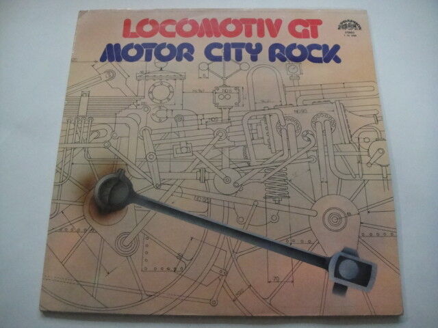 Locomotiv GT – Motor City Rock LP 1978 Supraphon – 1 13 1920