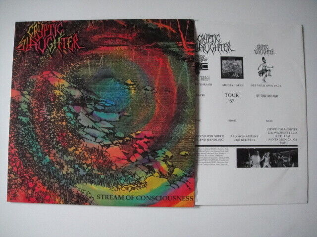 Cryptic Slaughter – Stream Of Consciousness LP Metal Blade RR 9521 1