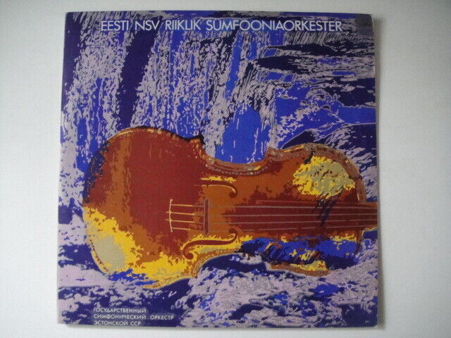 Eino Tamberg: Symphony No. 1 /Sibelius 2xLP Estonian Conductor – Peeter Lilje