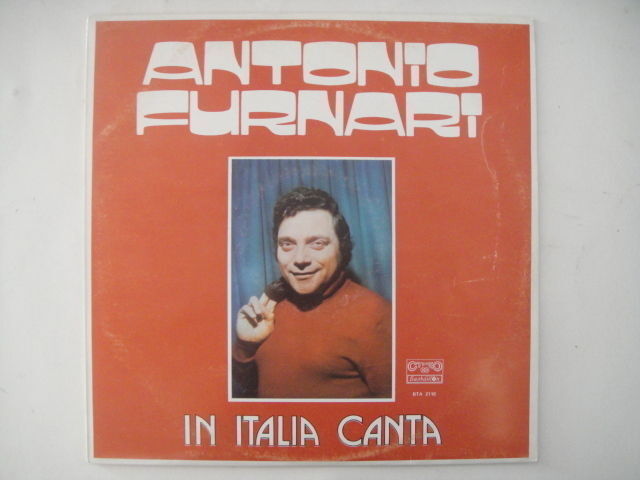 Antonio Furnari – In Italia Canta LP Italian