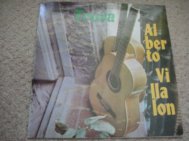 Alberto Villalon - Hermanas Marti – Historia De La Trova, Vol.II CUBA LP