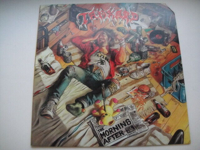 Tankard – The Morning After LP Maze Music – MIMI 1055 Canada 1988