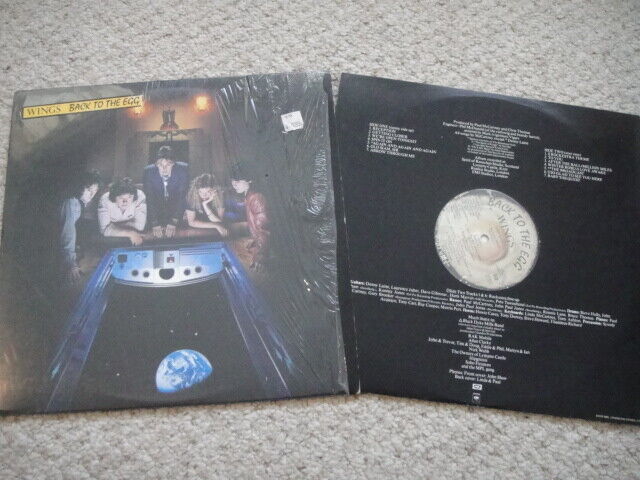 Wings – Back To The Egg STICKER LP Columbia – FC 36057 USA 1979