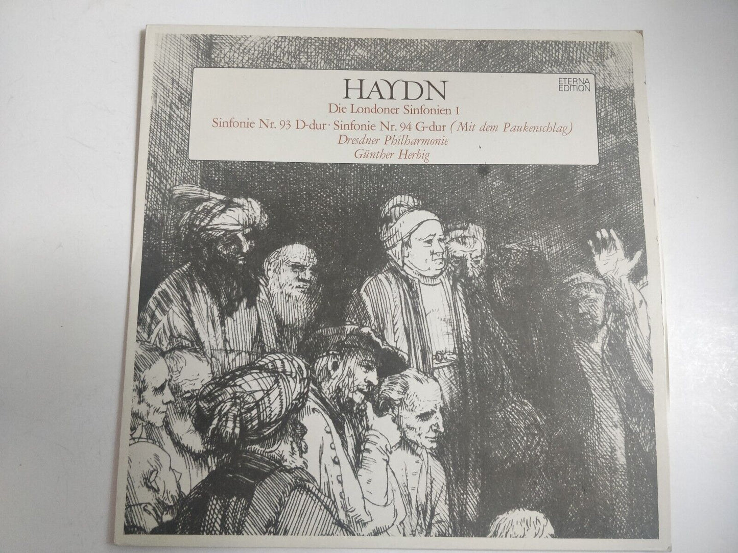 Herbig - conductor, Haydn: Symphony No. 93/94/97/98 2xLP BLACK ETERNA