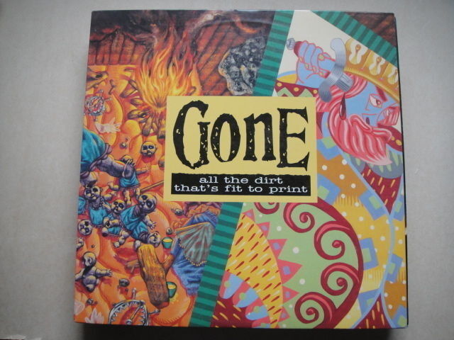 Gone All The Dirt That's Fit To Print LP JAZZ/HARDCORE