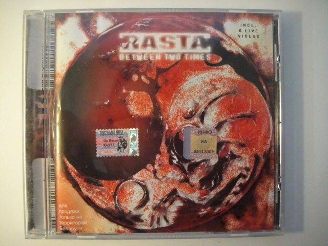 Rasta – Between Two Times BELARUS Nu-Metal CD