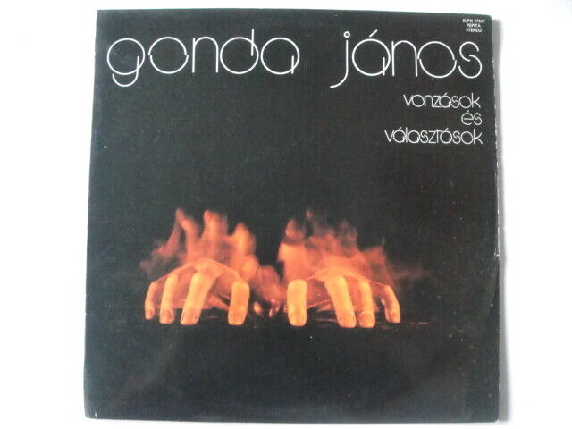 Gonda Janos – Vonzások És Választások LP Hungary Piano/Jazz
