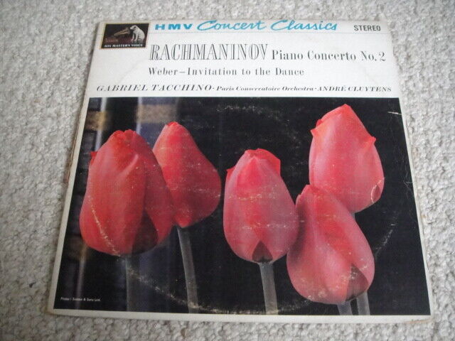 Rachmaninov:Piano Concerto 2/Weber:Invitation To Dance Gabriel Tacchino - piano