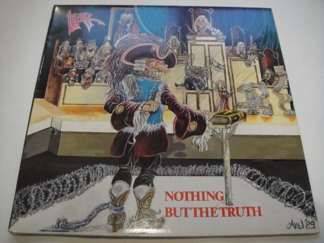 Liar – Nothing But The Truth LP Original GERMANY 1989 Century Media – 08-9706