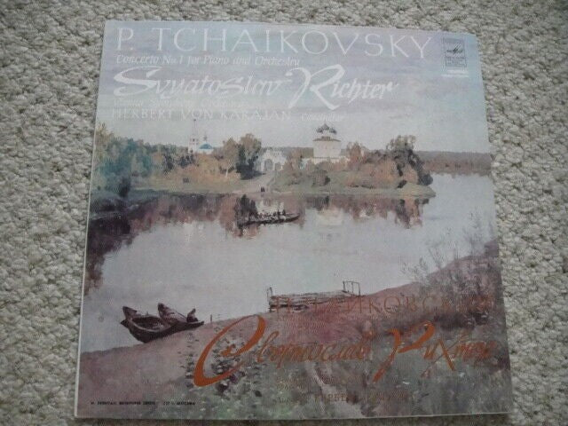 Richter - piano Tchaikiovsky :Concerto no.1 for Piano and Orchestra LP Karajan