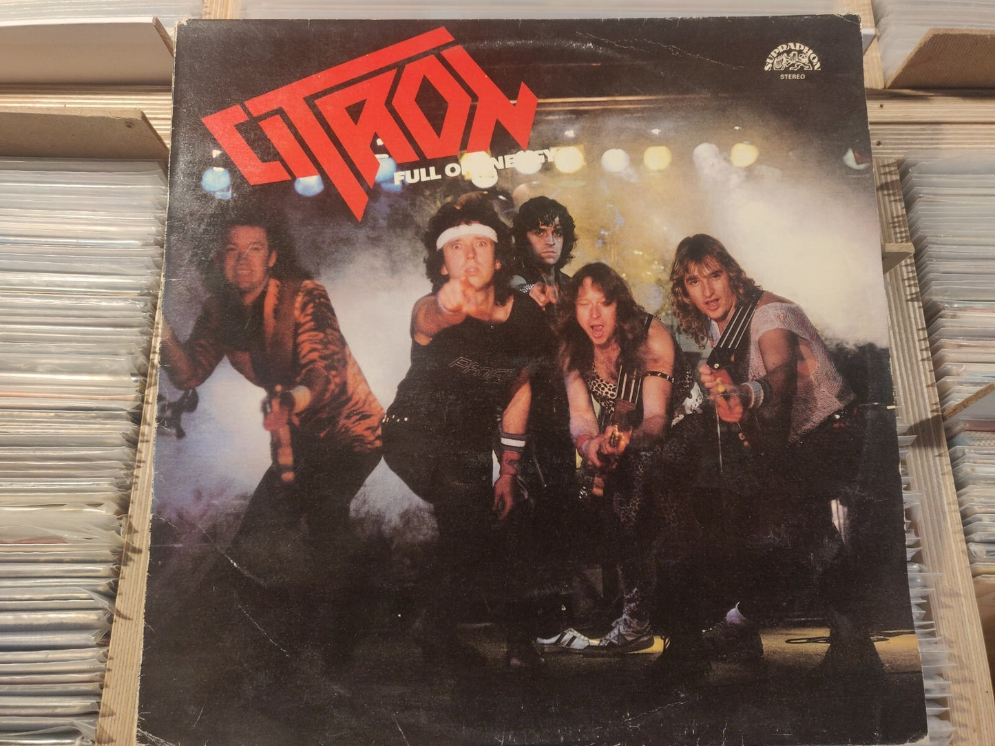 Citron – Full Of Energy LP Czech Hard Rock