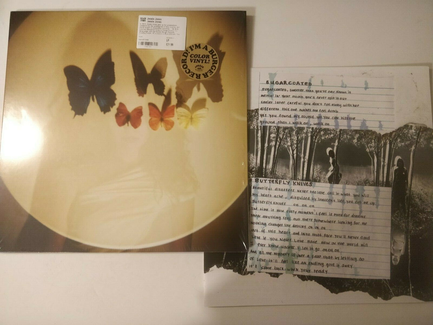 Jessie Jones – Jessie Jones LP Burger Records – BRGR888 USA 2015