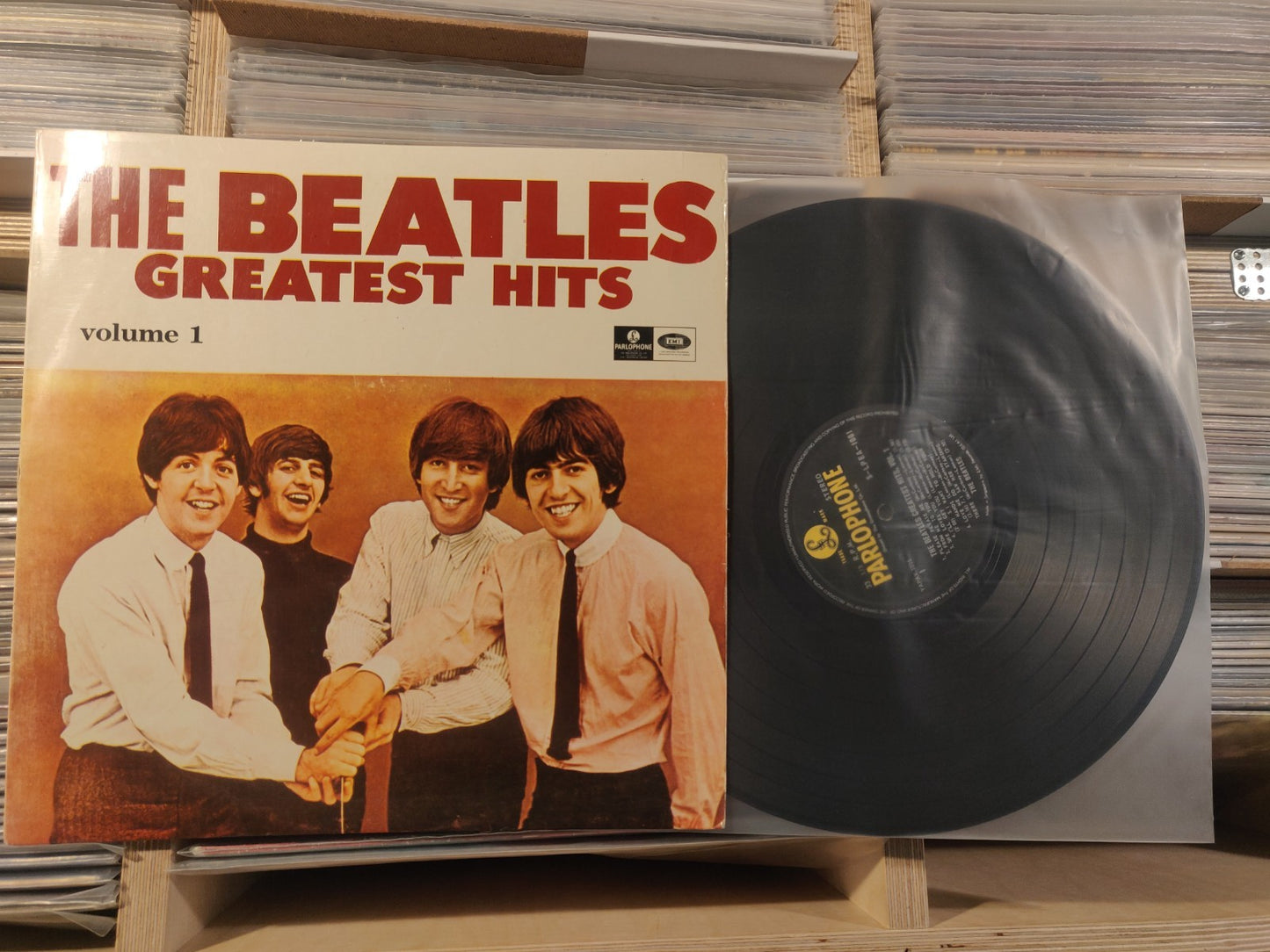 The Beatles – Greatest Hits Volume 1 LP Parlophone – S-LPEA-1001 Singapore 1967