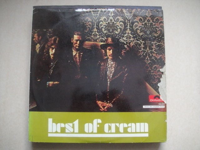 Cream LP Greek PRESS!!!1969 Best Of Cream LP