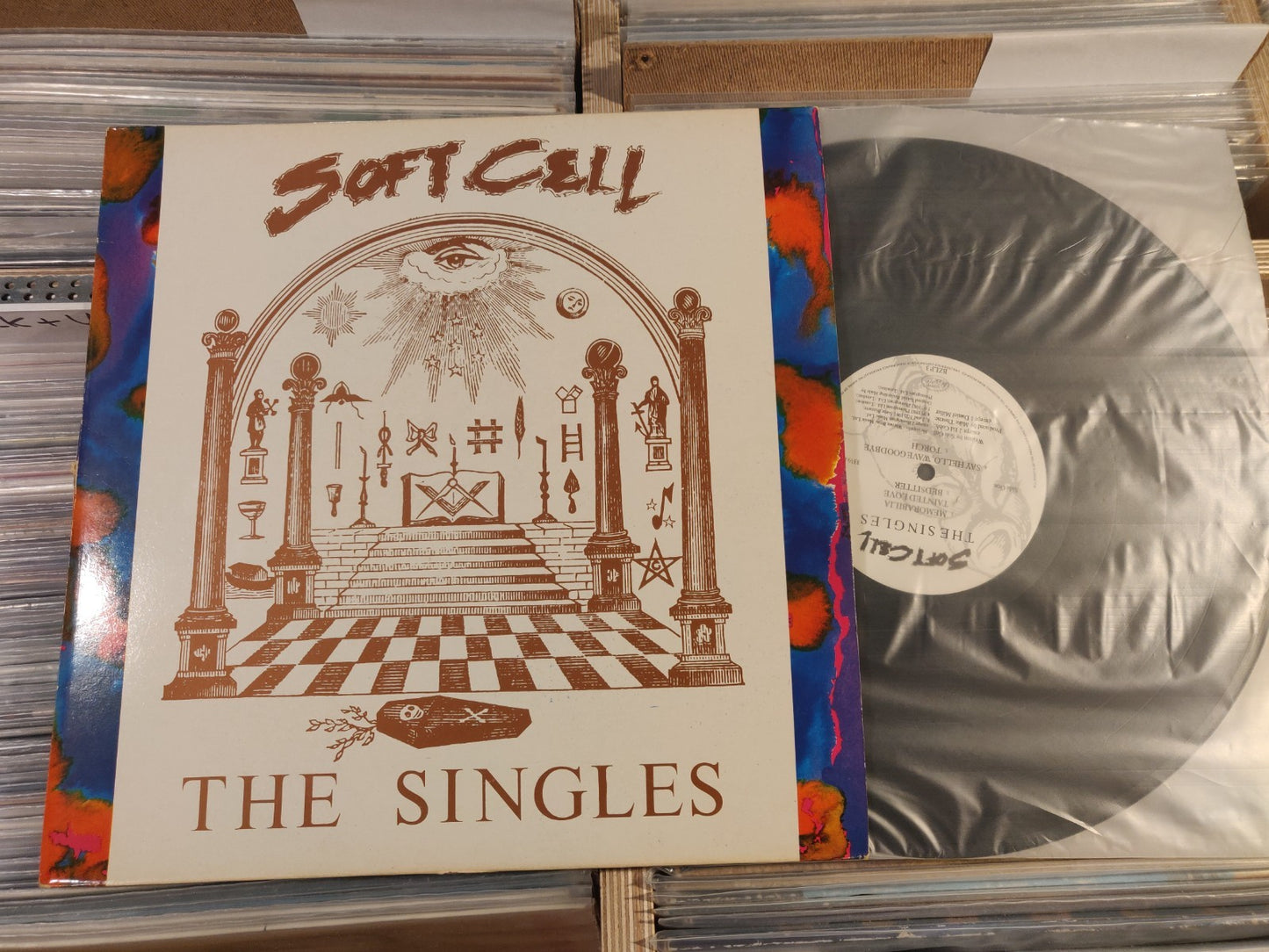 Soft Cell - The Singles LP Some Bizzare – BZLP 3 UK 1986