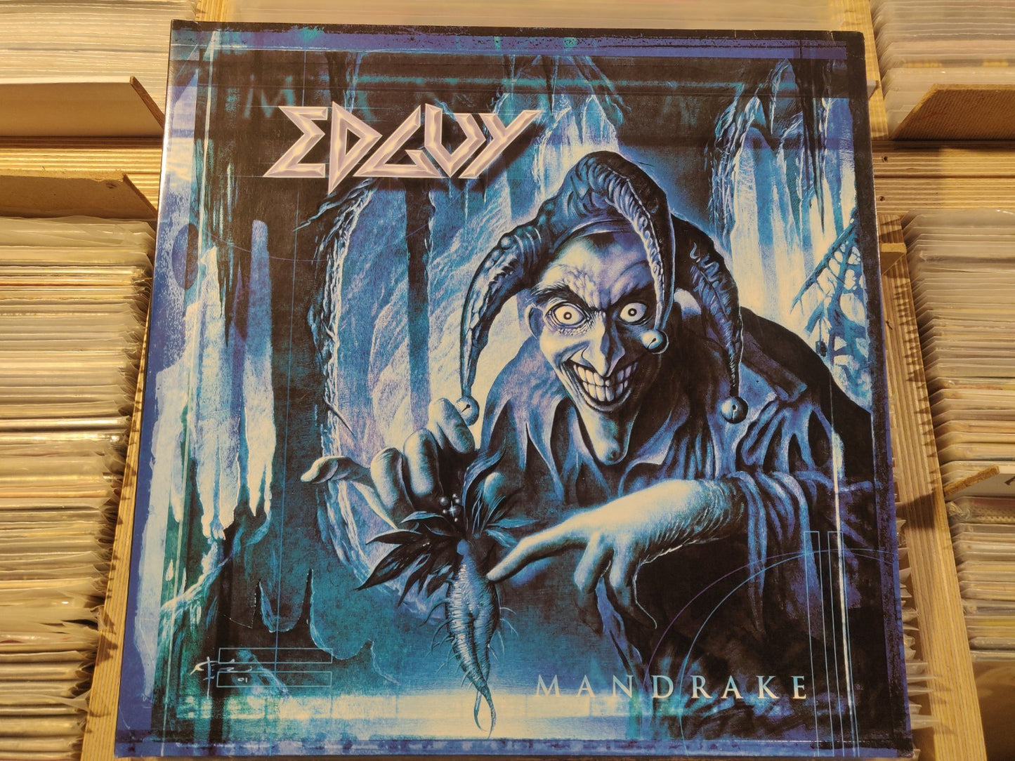 Edguy – Mandrake 2LPs Germany 2001 AFM rec. AFM050-1 RARE
