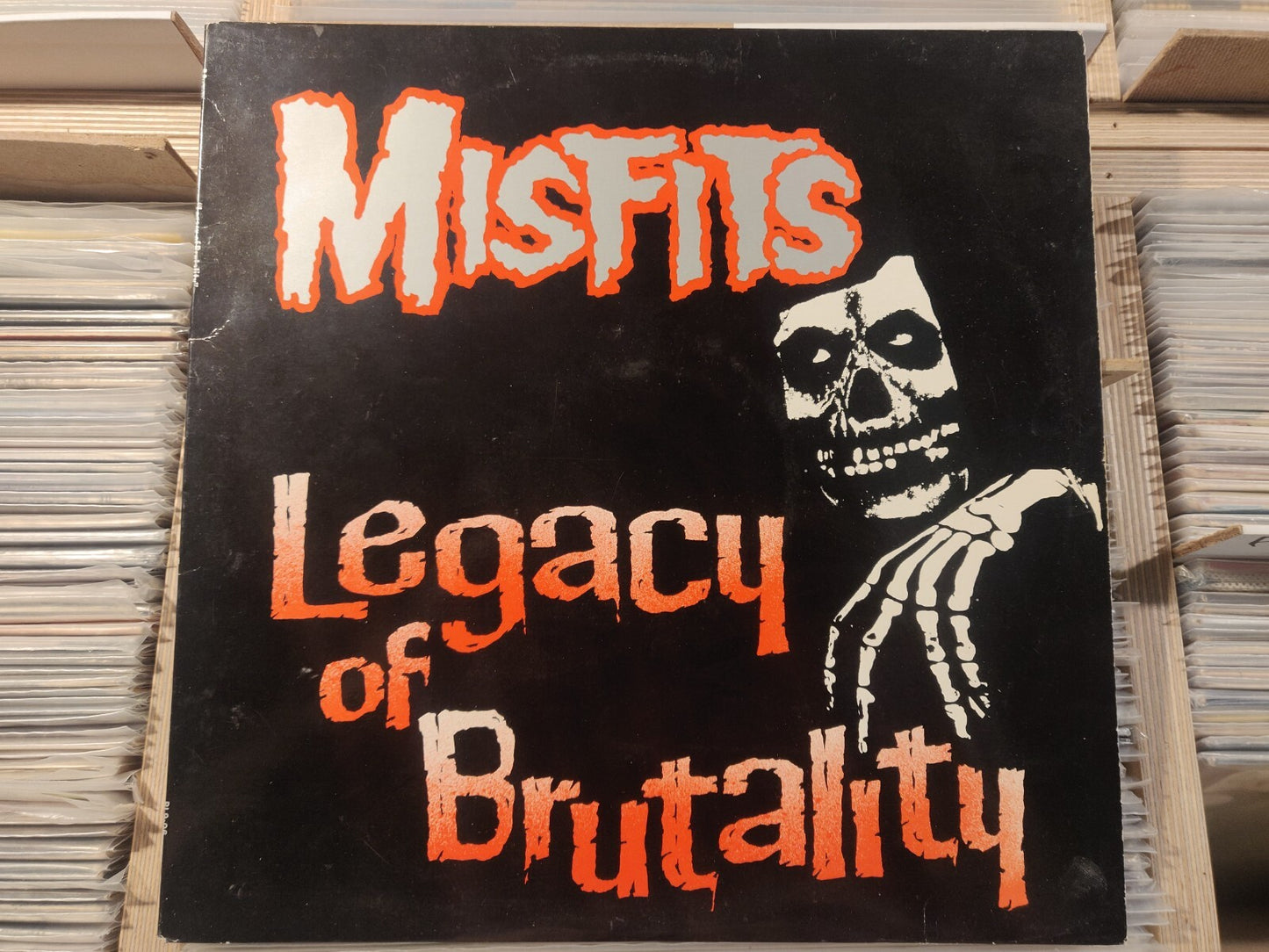 Misfits - Legacy Of Brutality LP Plan 9 – PL9-06 USA 1989
