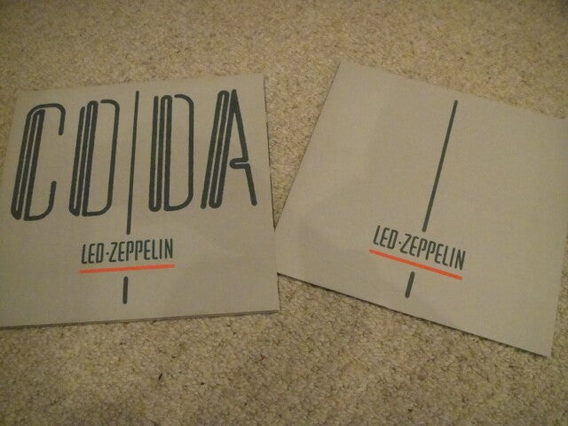 Led Zeppelin – Coda LP Swan Song – 79. 0051-1 Y GERMANY Press