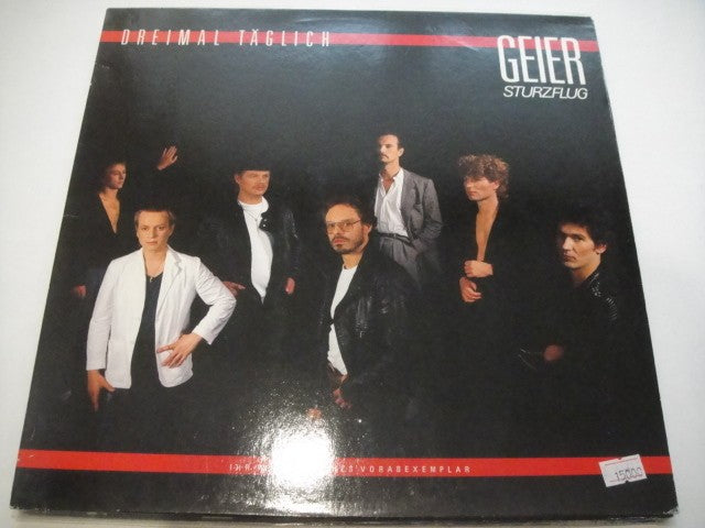 Geier Sturzflug – Dreimal Taglich PROMO LP Different