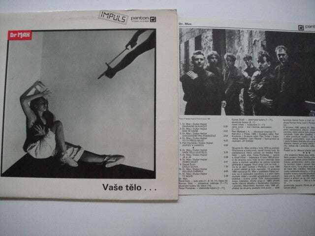 Dr Max – Vaše Tělo … Uletělo LP Panton – 8113 0609 Czechoslovakia 1986