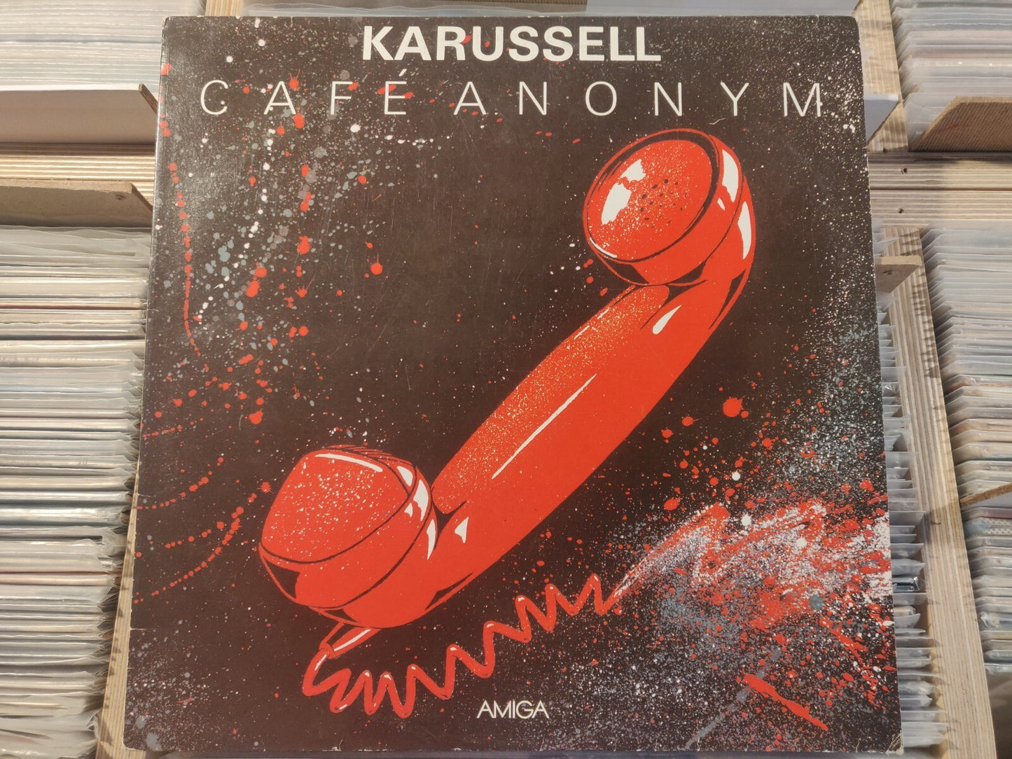 Karussell – Cafe Anonym LP German Democratic Republic (GDR) Rock 1987
