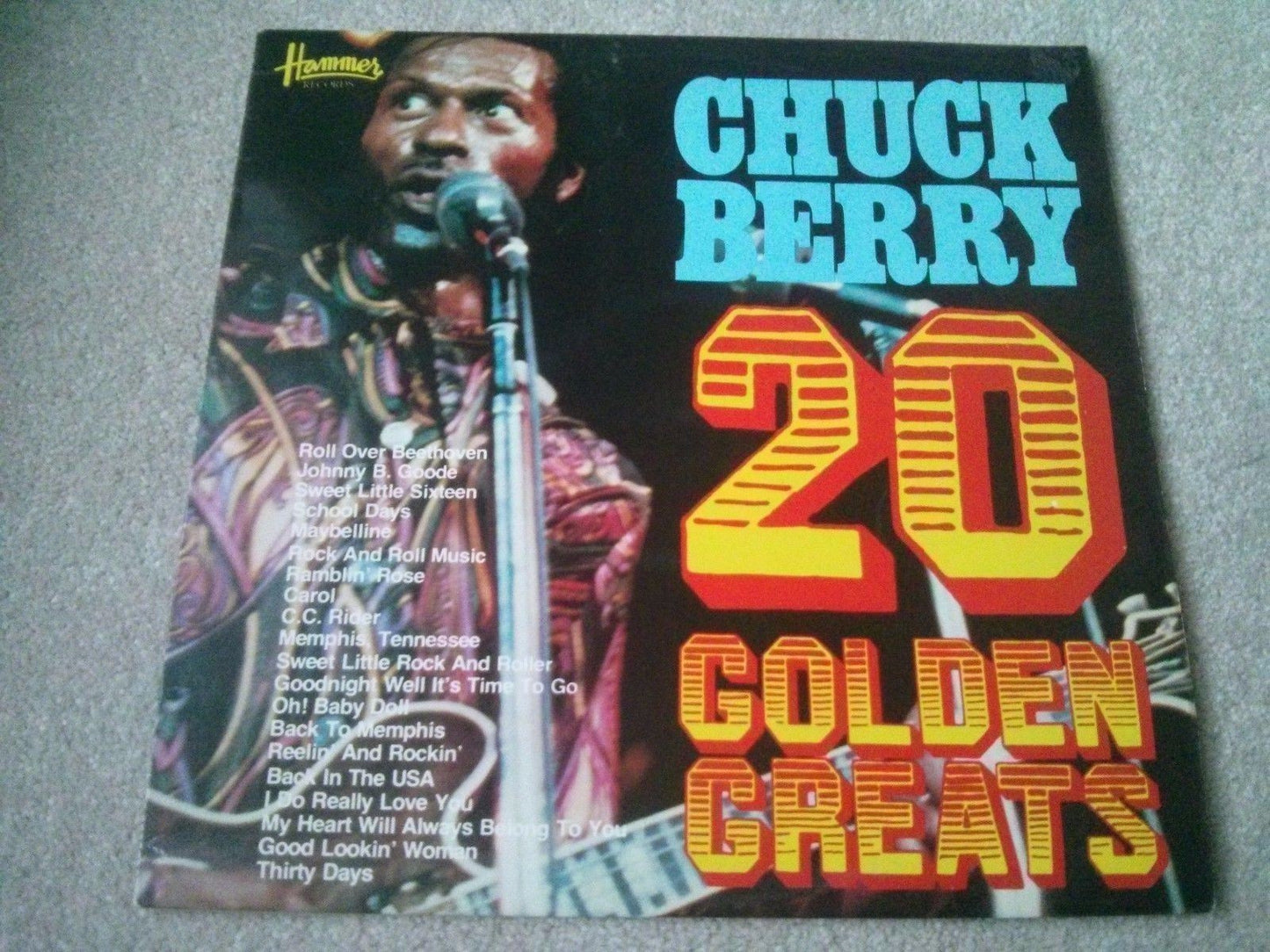 Chuck Berry – 20 Golden Greats LP Hummer UK