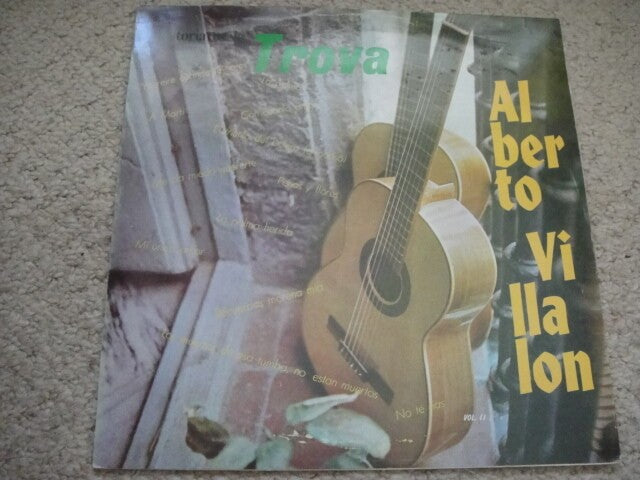 Alberto Villalon - Hermanas Marti – Historia De La Trova, Vol.II CUBA LP