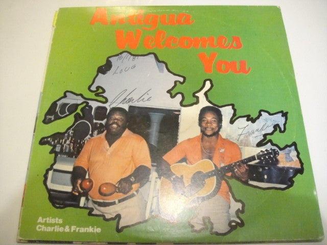 Charlie & Frankie – Antigua Welcomes You PRIVATE PRESS BARBADOS Signed