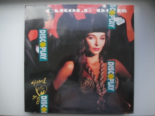 Carole Davi$/DAVIS – Heart Of Gold SEALED LP Synth Funk 1989