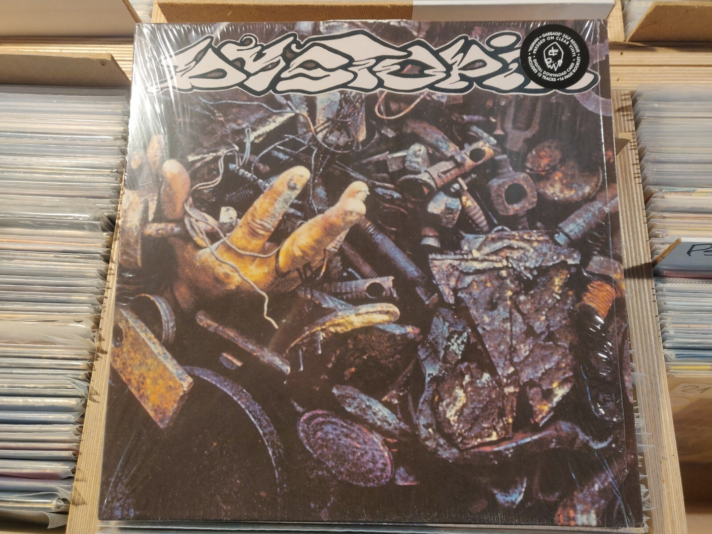 Dystopia – Human = Garbage DOUBLE Clear Tankcrimes – TC85 USA 2014