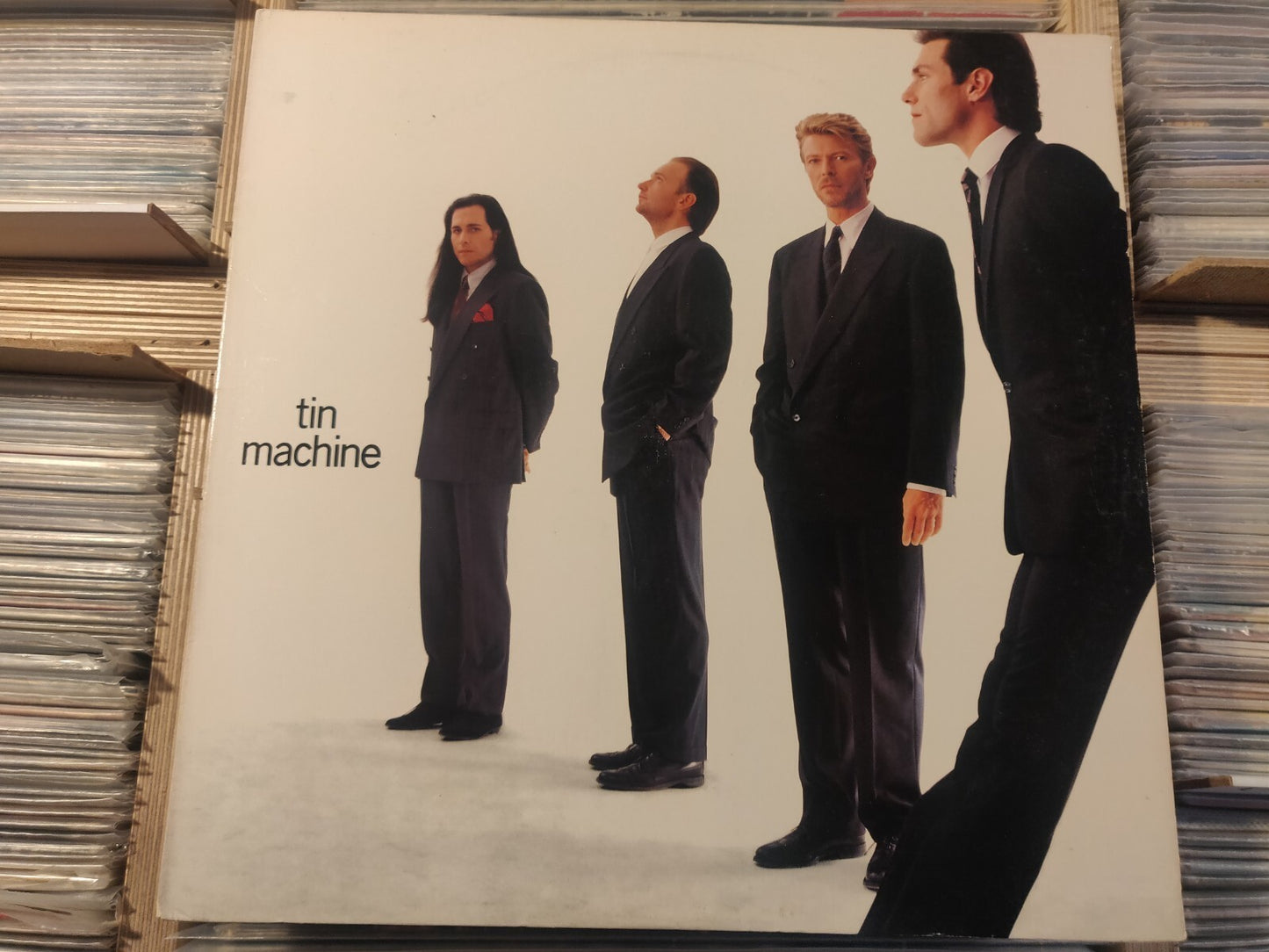 Tin Machine – Tin Machine LP Allied Pressing USA David Bowie