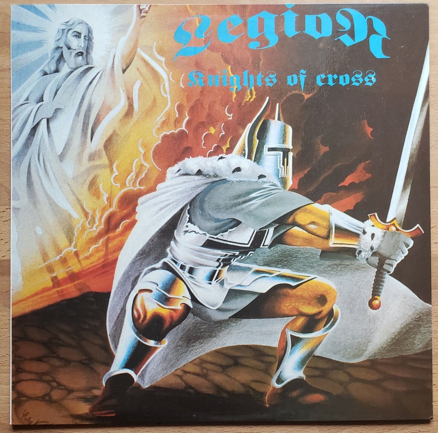 Legion ‎– Knights Of Cross RUSSIAN CHRISTIAN Prog/HEAVY Rare LP Легион