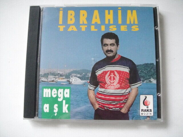 İbrahim Tatlıses ‎– Mega Ask CD Raks Müzik Turkey 1993